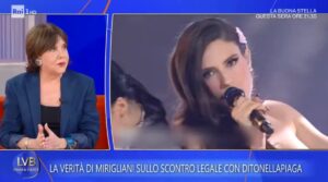 foto patrizia mirigliani contro ditonellapiaga