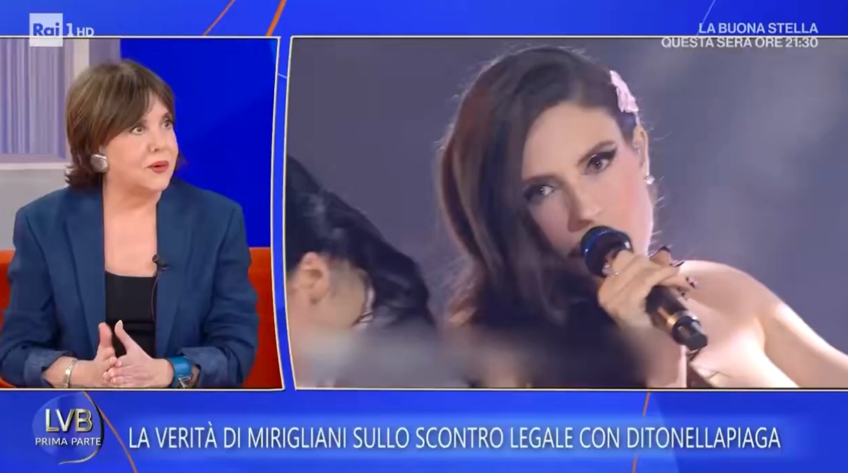 foto patrizia mirigliani contro ditonellapiaga