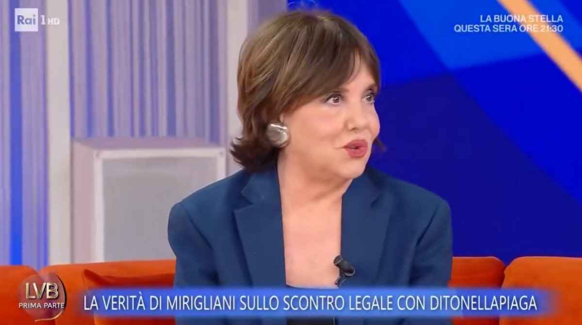 foto patrizia mirigliani polemica ditonellapiaga