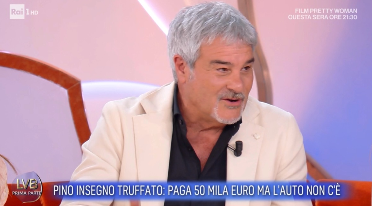 foto pino insegno truffato