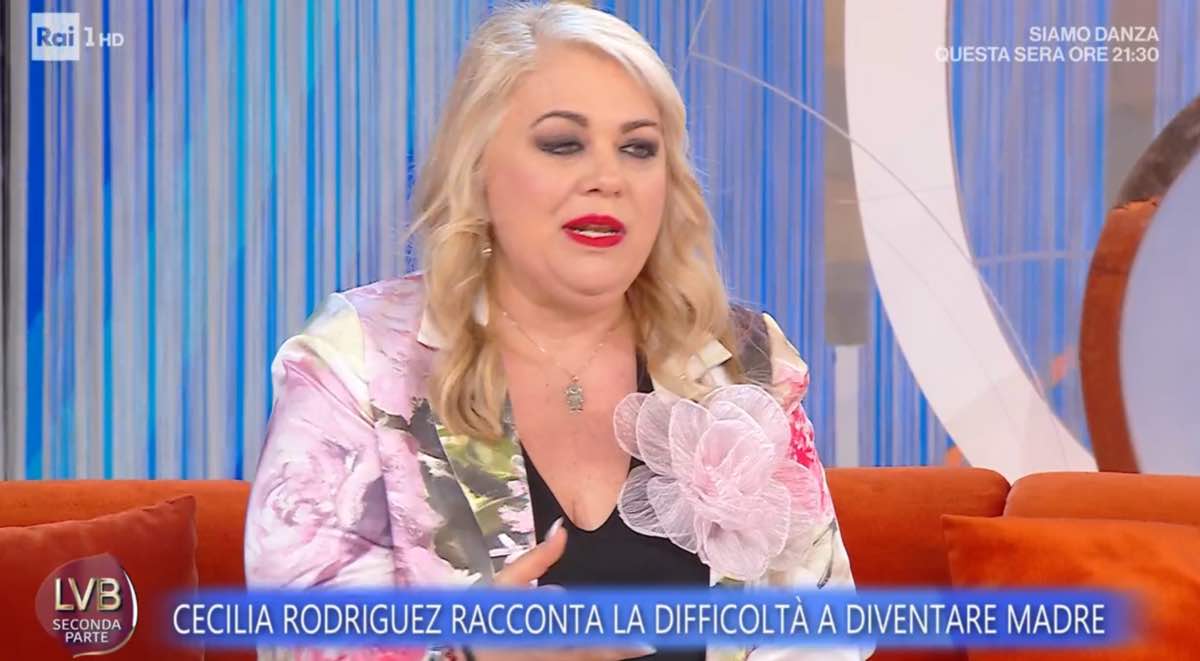 foto Rossella Erra difficolta a restare incinta