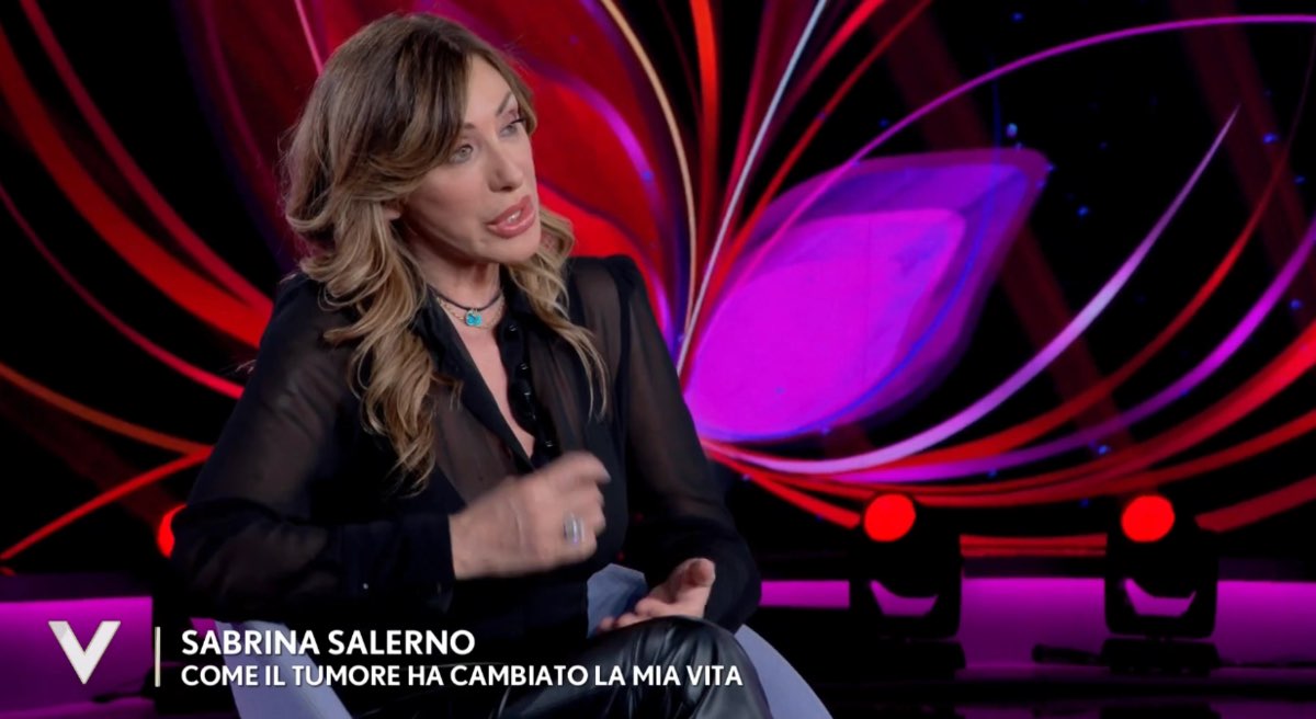 foto Sabrina Salerno si racconta a verissimo