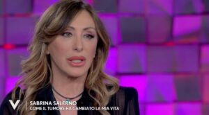 foto Sabrina Salerno verissimo tumore