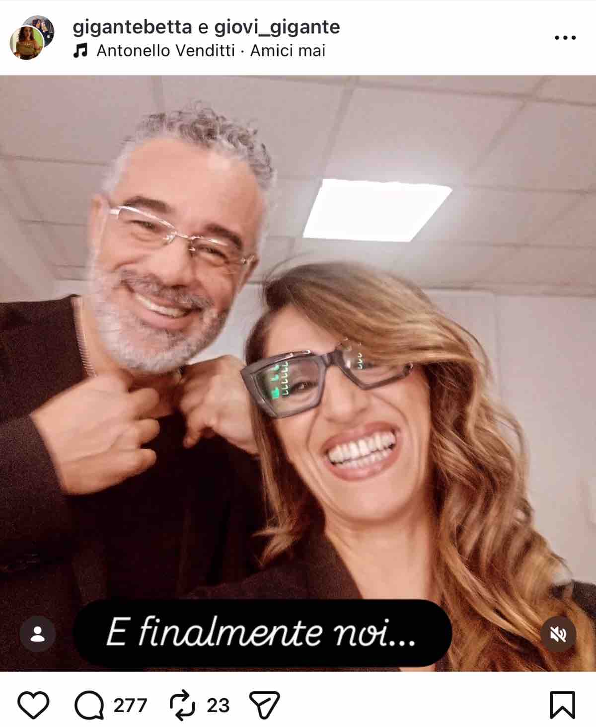 foto sebastiano elisabetta post coppia instagram