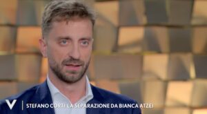 foto stefano corti verissimo rottura bianca atzei