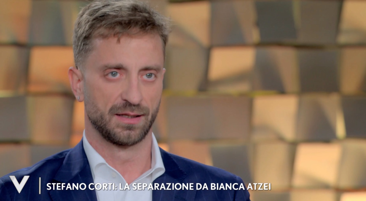 foto stefano corti verissimo rottura bianca atzei