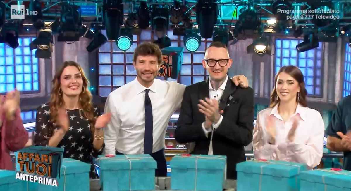 foto Stefano De Martino Diego Affari Tuoi