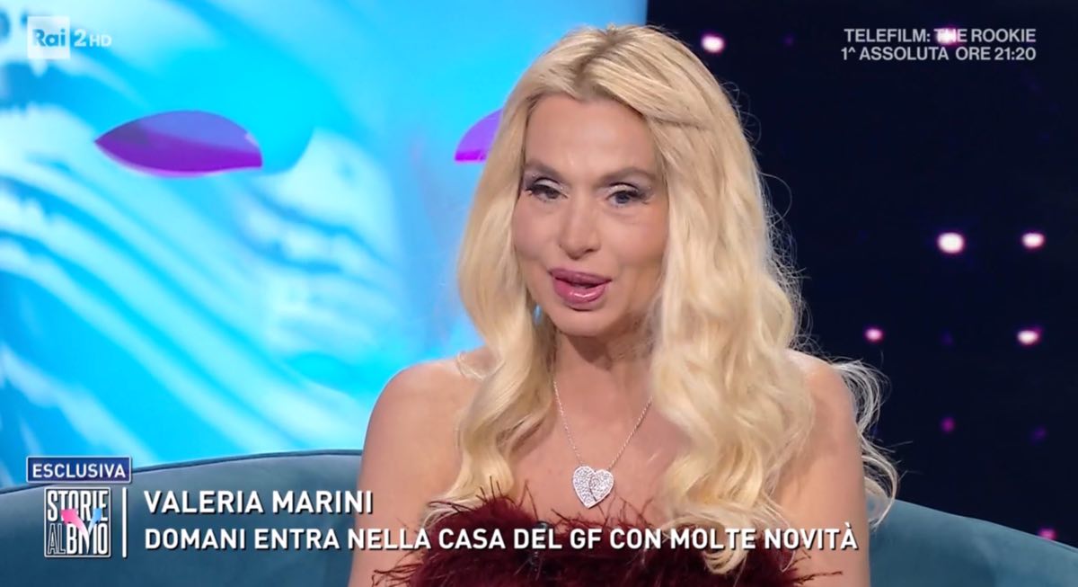foto valeria marini annuncia ritorno gfvip storie al bivio