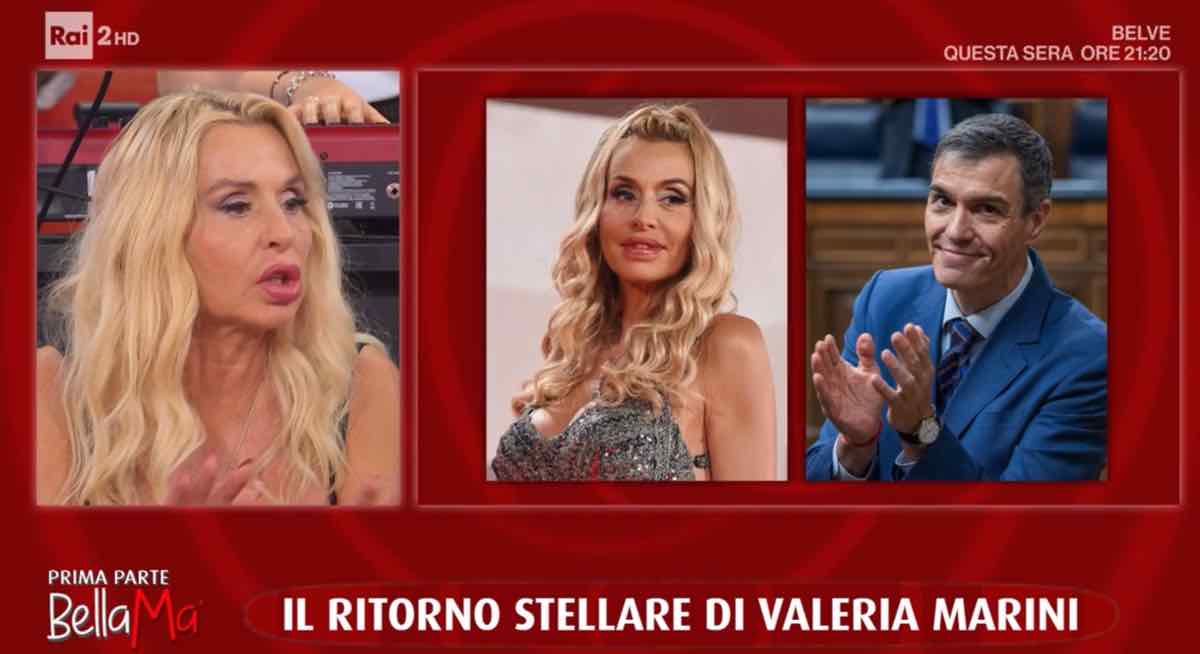 foto Valeria Marini Pedro Sanchez 