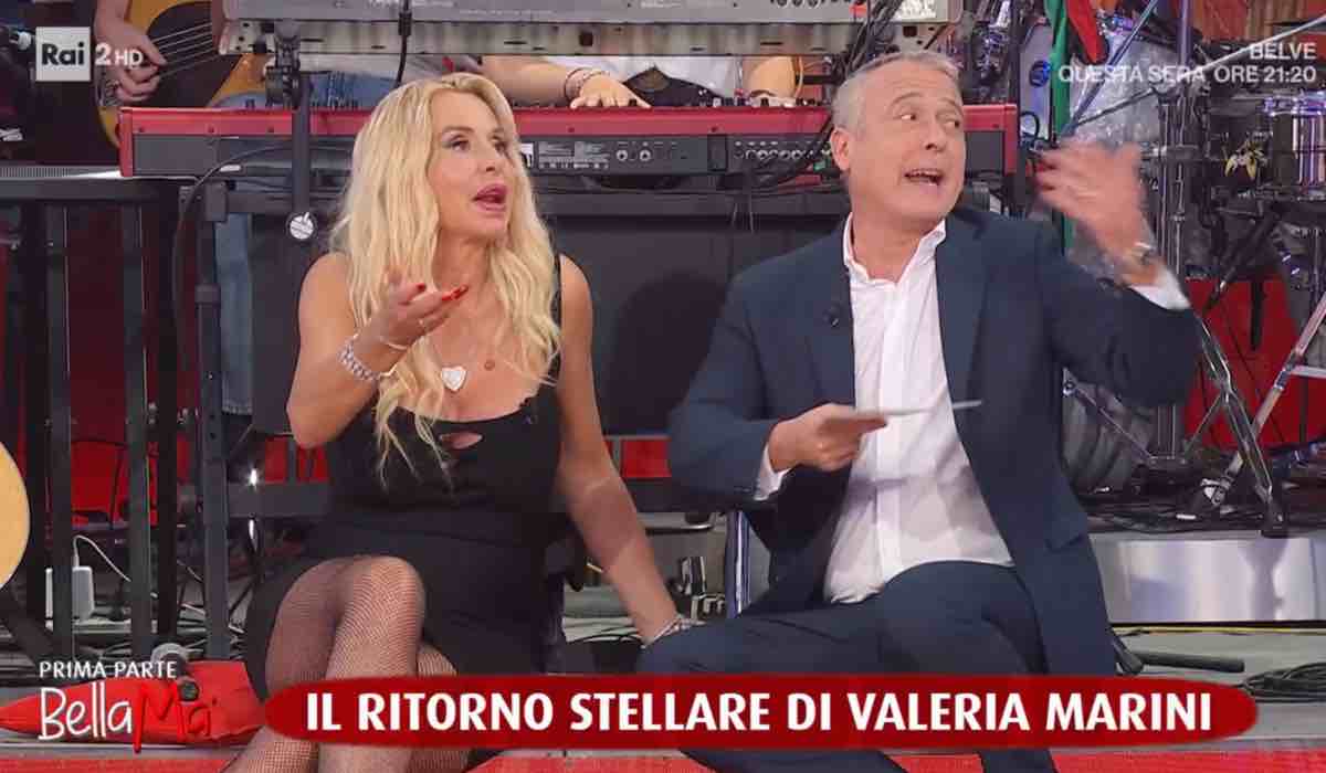 foto Valeria Marini scontro Diaco BellaMà