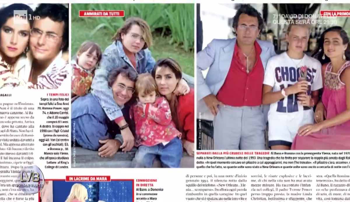 foto albano ultima intervista