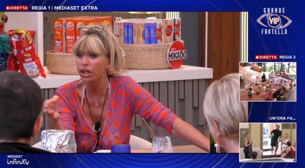foto alessandra mussolini contro berry gfvip
