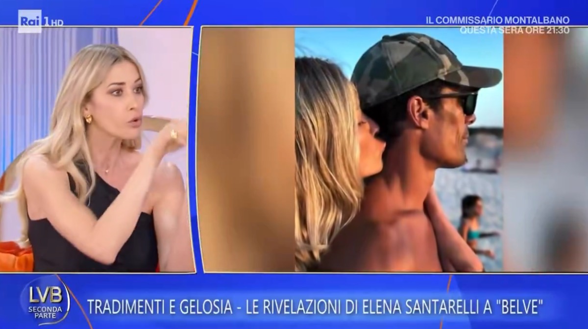 foto elena santarelli retroscena marito