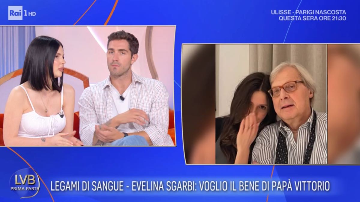 foto Evelina parla del padre Vittorio Sgarbi
