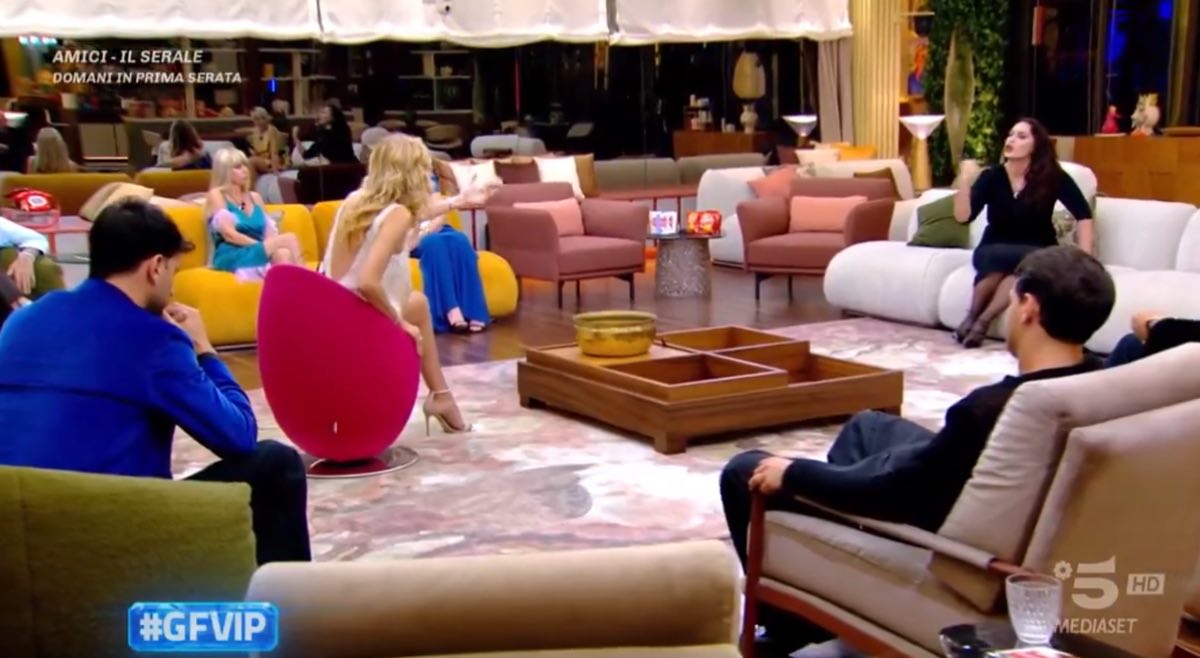 foto faccia a faccia adriana volpe francesca manzini gfvip