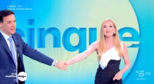 foto federica panicucci francesco vecchi ultima puntata mattino5