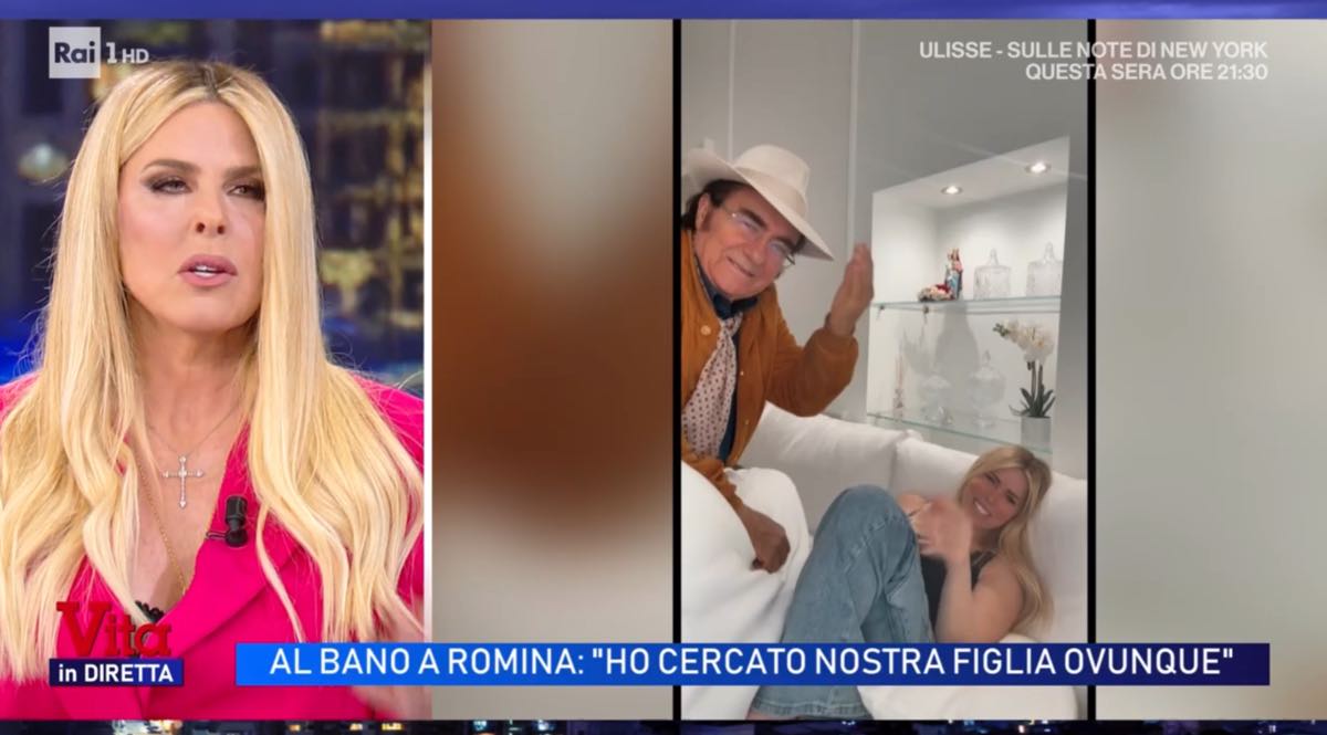 foto loredana lecciso sfogo albano vita in diretta