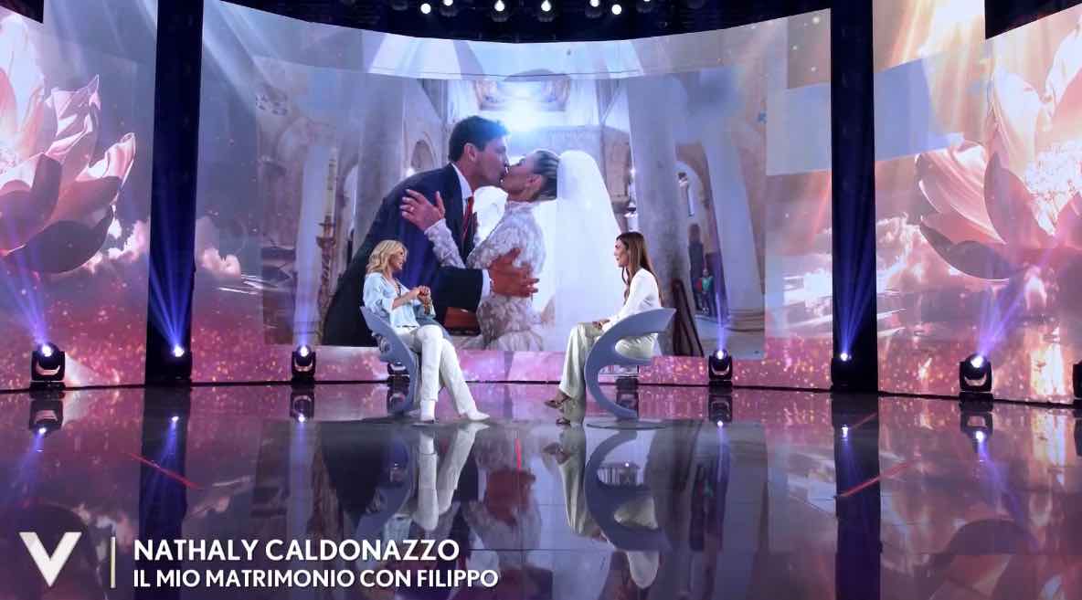 foto nathaly filippo sposi verissimo