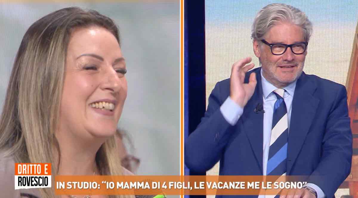 foto paolo del debbio saluti dritto e rovescio