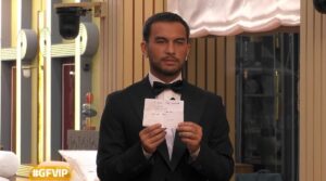 foto raul dumitras biglietto segreto lucia gfvip
