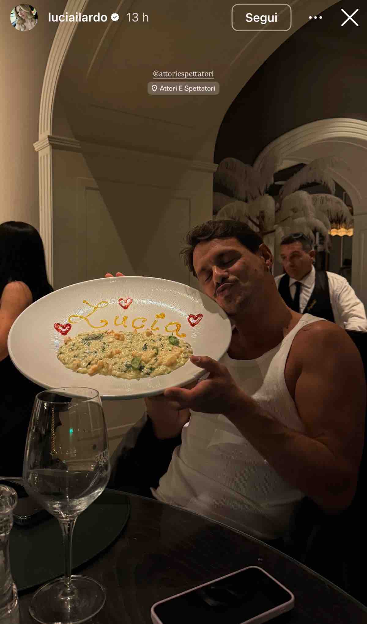 foto renato ristorante con lucia