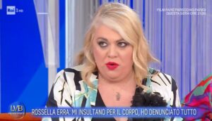 foto Rossella erra insultata