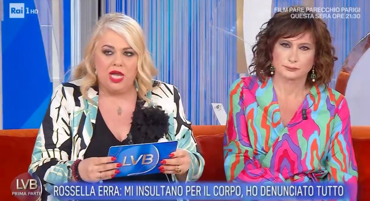 foto rossella erra insulti la volta buona