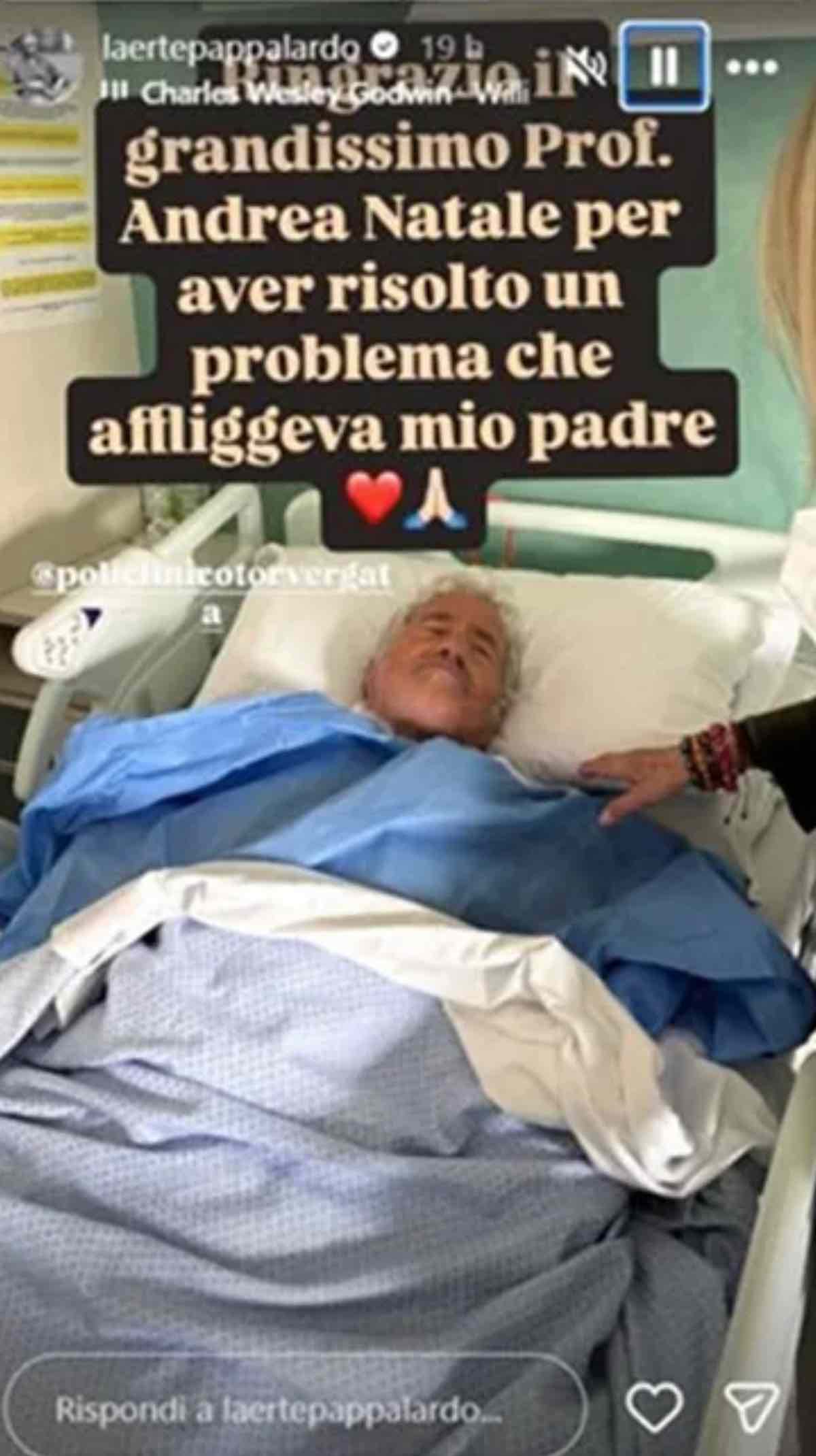 foto adriano pappalardo operato