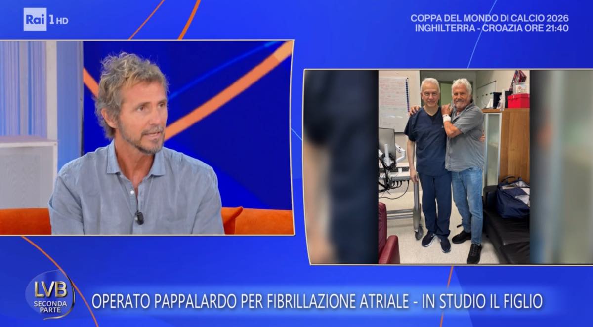 foto adriano pappalardo post operazione