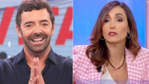 Foto Alberto Matano Caterina Balivo collage