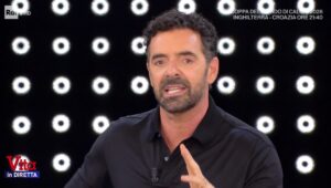foto alberto matano internista manuela moreno