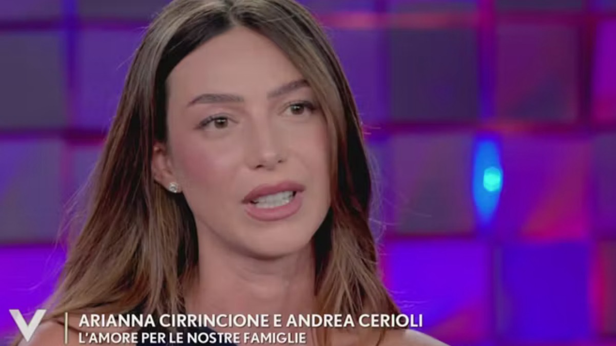 Foto Arianna Cirrincione ospite Verissimo