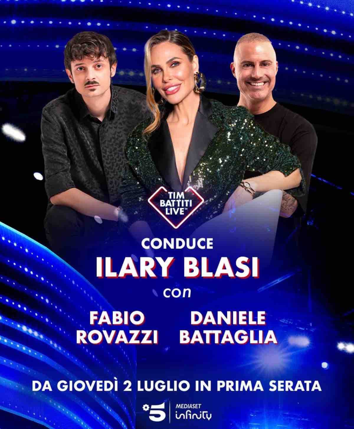 foto battiti live dal 2 luglio su canale5