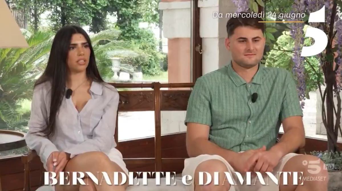foto Bernadette Diamante quinta coppia temptation Island