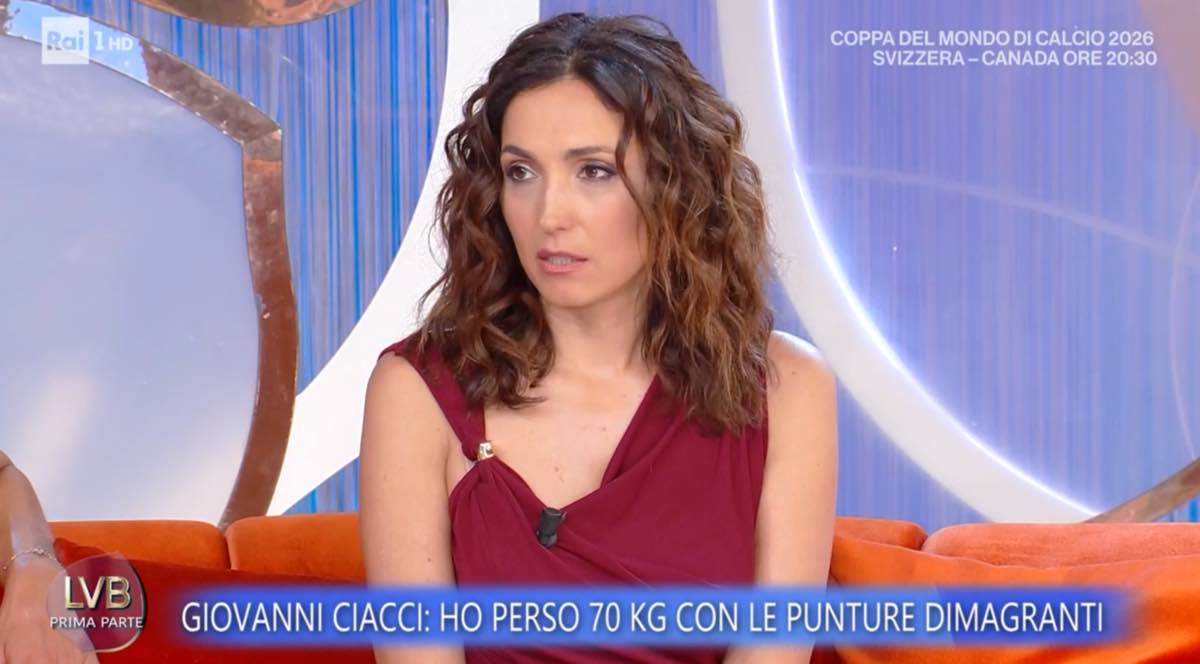 foto caterina balivo intervista giovanni ciacci