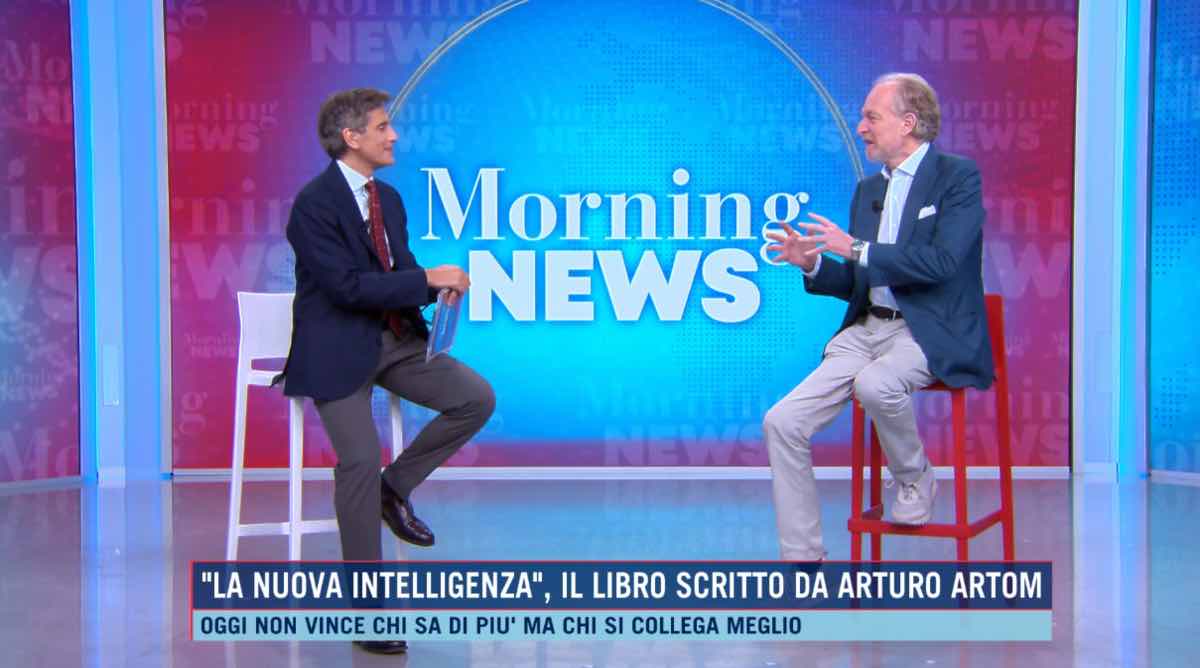 foto dario maltese intervista ospite Morning news