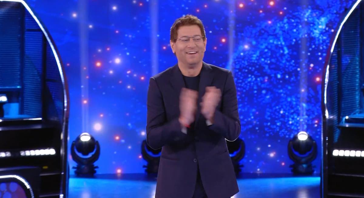 foto enrico papi sarabanda celebrity ascolti 25giugno