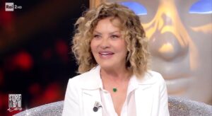 foto Eva Grimaldi flirt con Claudio Amendola