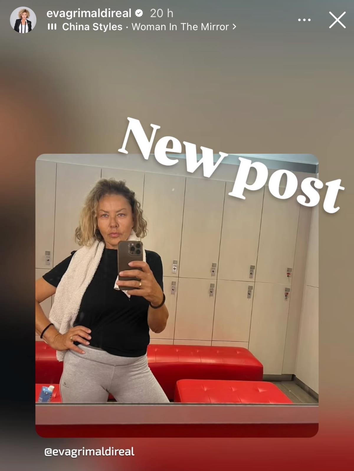 foto eva grimaldi foto instagram 