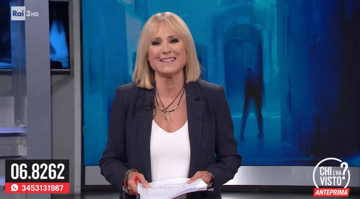 foto Federica Sciarelli chi l'ha visto ascolti 24giugno