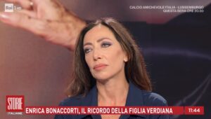 foto figlia enrica bonaccorti storie italiane