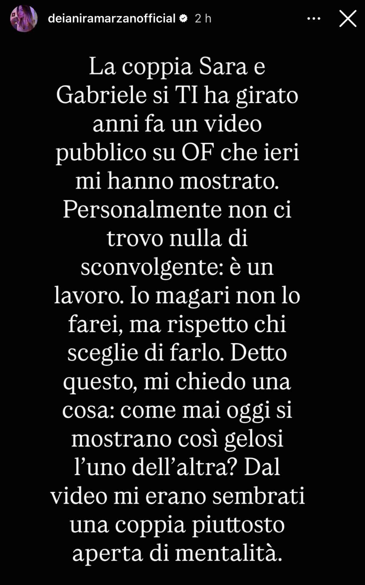 foto gabriele sara segnalazione video intimo