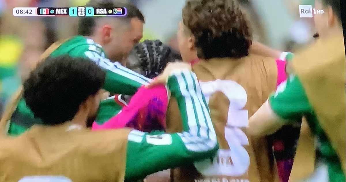 foto Messico Sudafrica mondiale