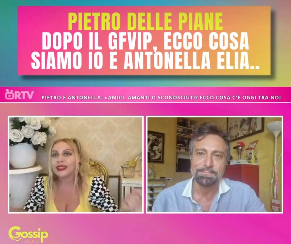 foto pietro delle piane si e chiarito con antonella elia