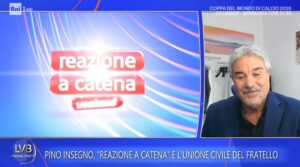 foto pino insegno la volta buona ascolti reazione a catena