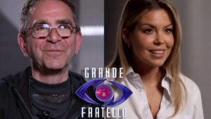 Foto Pino Strabioli Costanza Caracciolo GF Vip