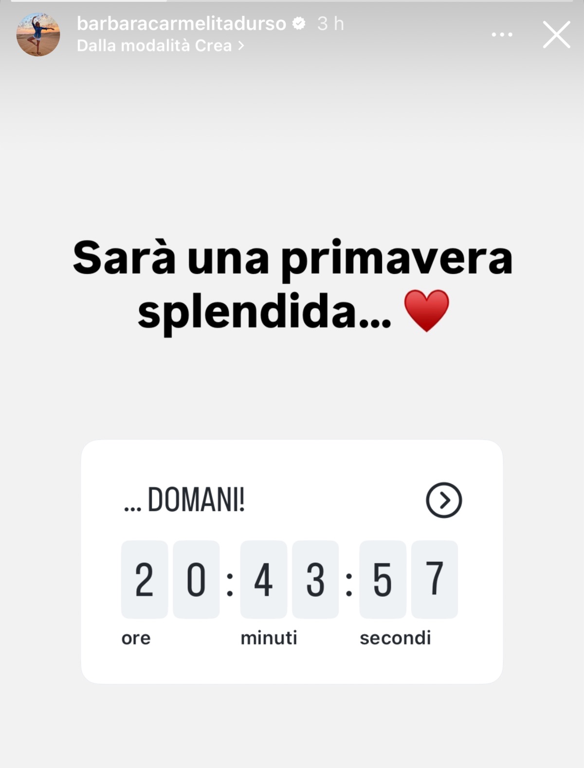 foto post annuncio barbara durso 