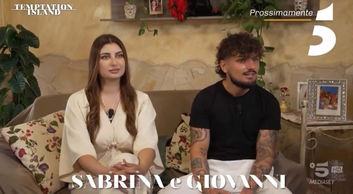 foto sabrina giovanni terza coppia temptation Island