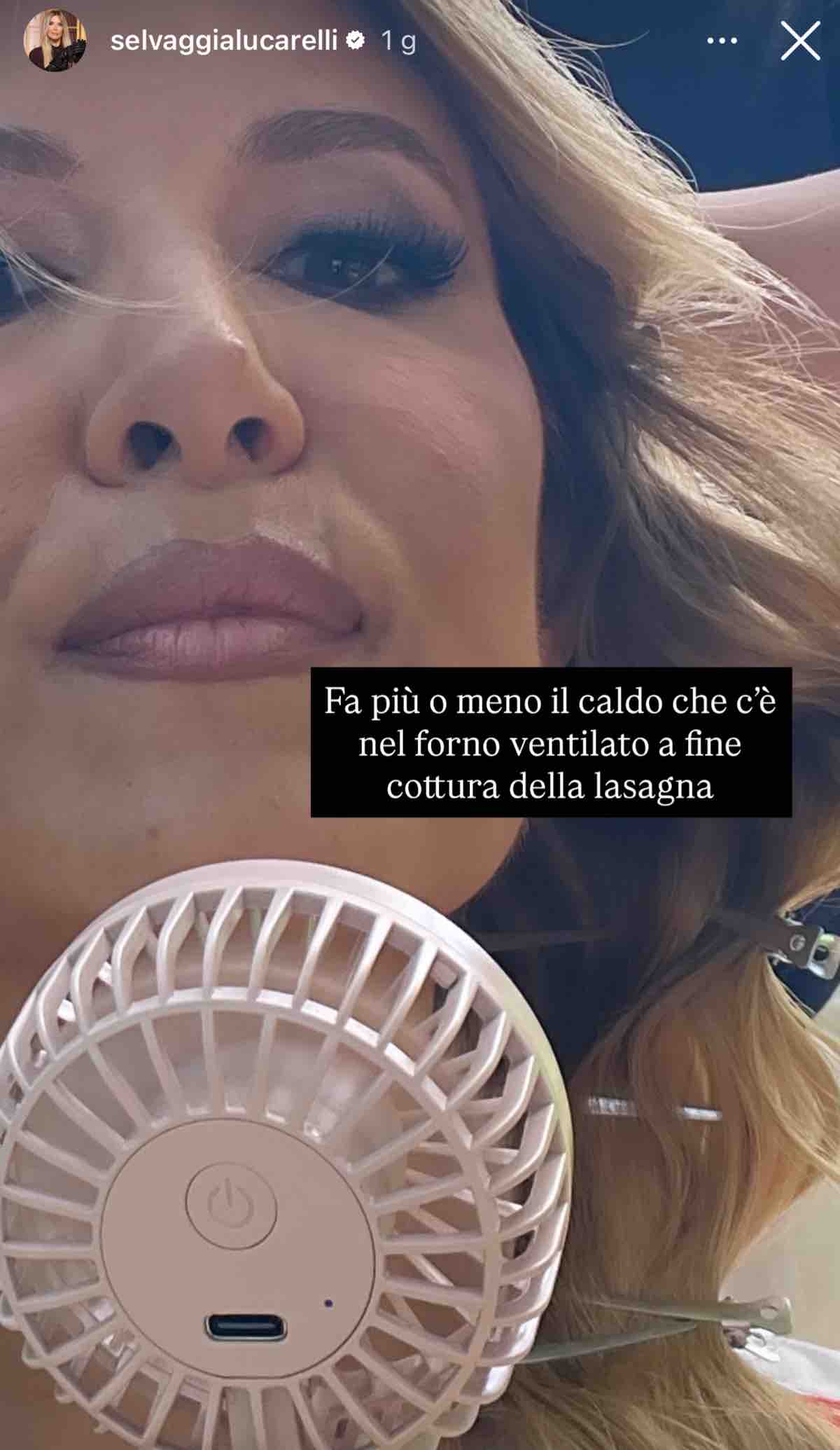 foto selvaggia lucarelli isola resoconto