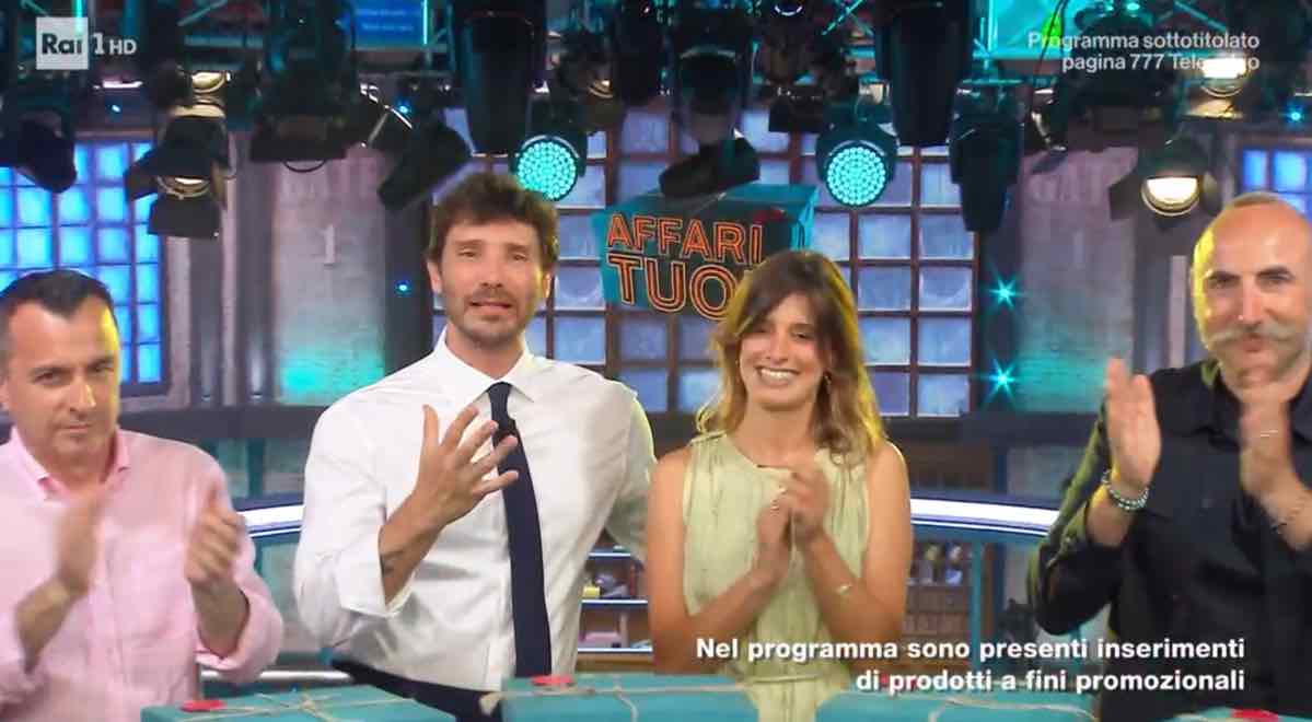 foto stefano de martino sara affari tuoi
